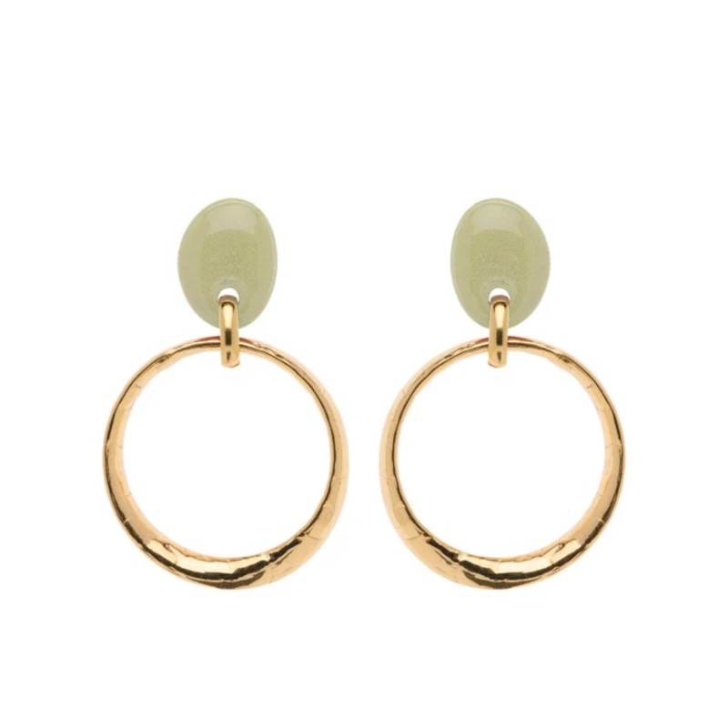 Orecchini in argento Rosso Prezioso SHERAZADE | De Wrachien Gioielli