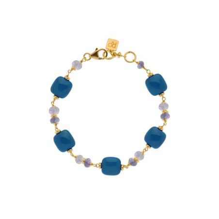 Bracciale Rosso Prezioso in argento e legno d'ulivo | De Wrachien Gioielli