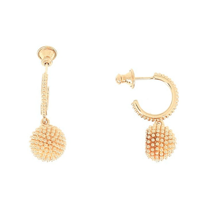 Orecchini Pesavento in argento PIXEL | De Wrachien Gioielli