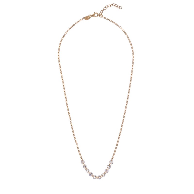 Crystal Bow - Collana Fiocco placcato oro 18K – Duestelle Italia