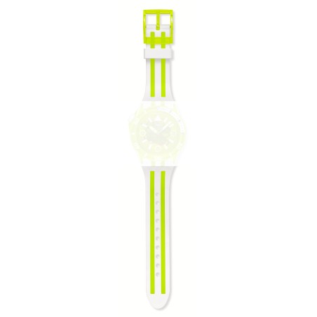 Cinturino Swatch SCUBAQUA EGG YOLK ASSCU09J100 | De Wrachien Gioielli