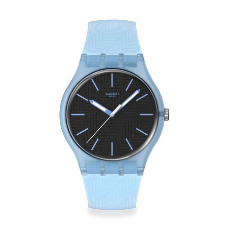 Orologio Swatch New Gent BLUE MOVES SO29L101 | De Wrachien Gioielli
