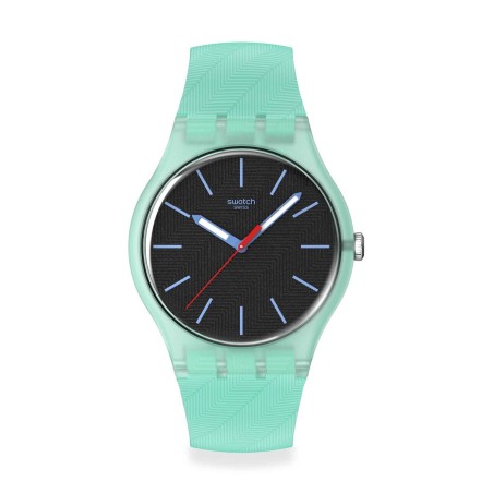 Orologio Swatch New Gent HINT OF MINT SO29N704 | De Wrachien Gioielli