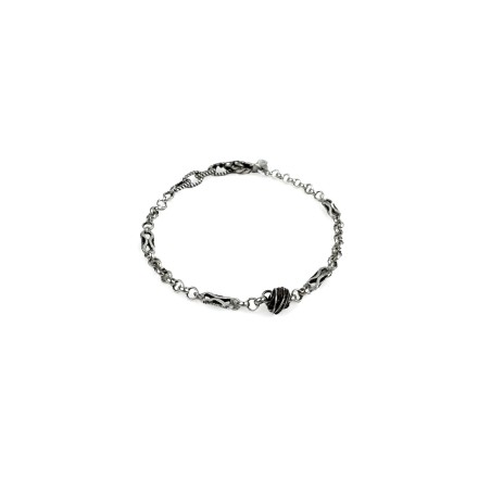 Bracciale in argento Giacomo Burroni | De Wrachien Gioielli