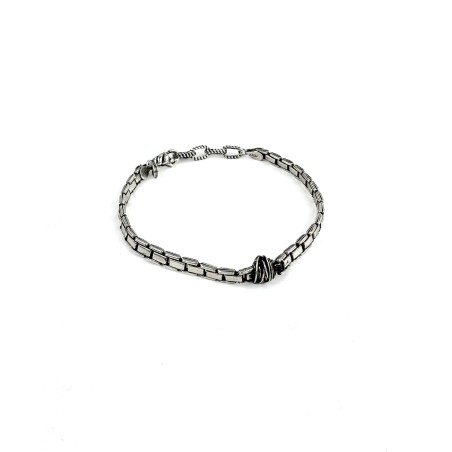 Bracciale in argento Giacomo Burroni | De Wrachien Gioielli