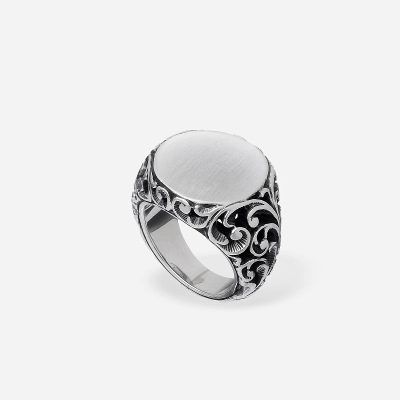 Anello Maria e Luisa in argento | De Wrachien Gioielli