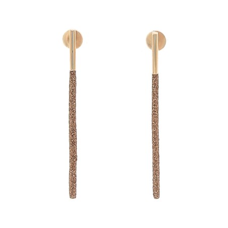 Orecchini PESAVENTO in argento e polvere dei sogni | De Wrachien Gioielli