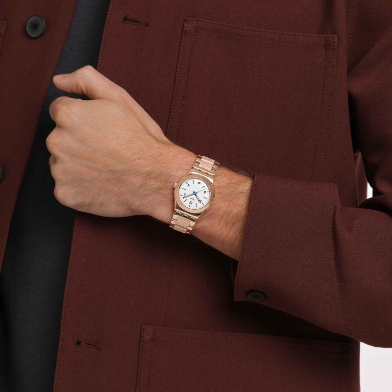 Orologio Swatch Irony Medio ESSENCE OF ROSE YLG414G | De Wrachien Gioielli