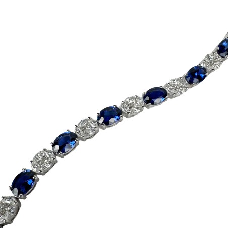 Bracciale in oro e diamanti Crivelli | De Wrachien Gioielli