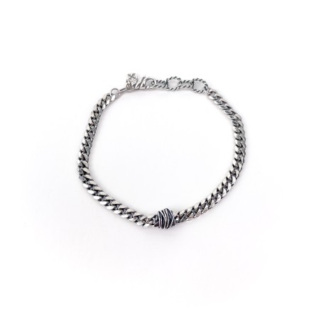 Bracciale in argento Giacomo Burroni | De Wrachien Gioielli