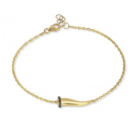 Bracciale in oro Mano J LUCKY HORN CHBRYG7BBRK9KT | De Wrachien Gioielli