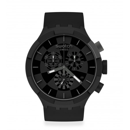 Orologio Swatch CHECKPOINT BLACK SB02B400 | De Wrachien Gioielli