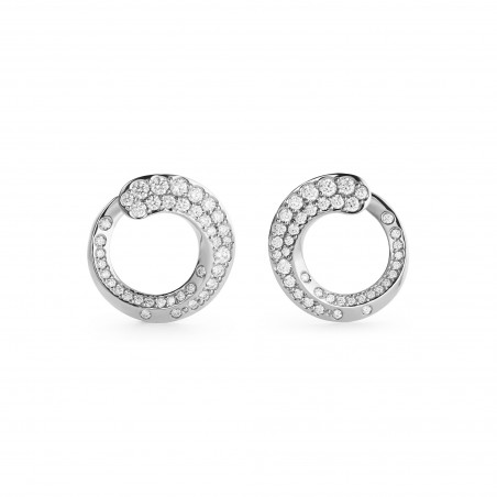 Orecchini in oro e diamanti Crivelli LIKE | De Wrachien Gioielli