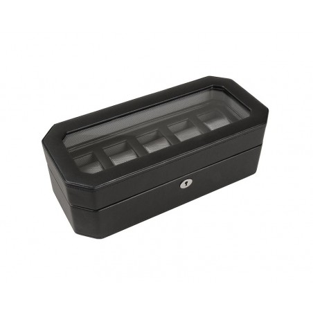 Wolf Scatola Porta Orologi a 5 scomparti | De Wrachien Gioielli