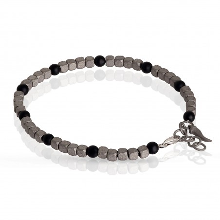 Bracciale in titanio MANO J CUBY MINBRT10ONICUP | De Wrachien Gioielli