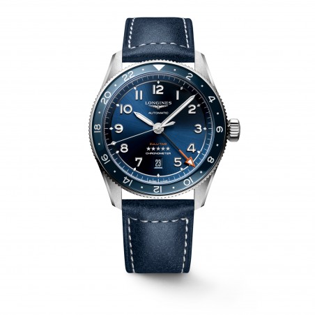 Orologio LONGINES SPIRIT ZULU TIME L38124932 | De Wrachien Gioielli