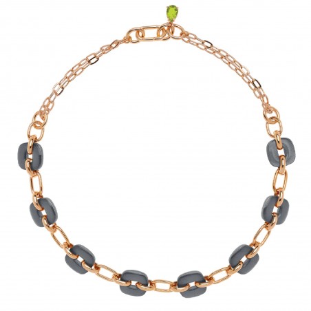 Collana in argento Rosso Prezioso CHAIN UP UNIVERSE | De Wrachien Gioielli