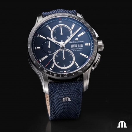 Orologio Maurice Lacroix PONTOS S CHRONOGRAPH PT6038-SSL2H-430-C | Gioielleria De Wrachien