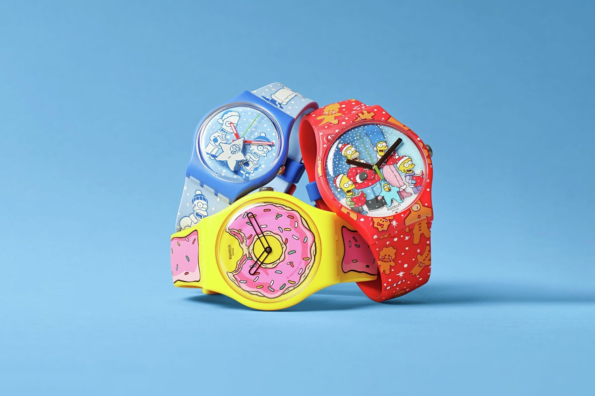 Swatch x Simpson: allegria da indossare